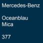 Preview: Mercedes-Benz, Oceanblau Mica, 377.